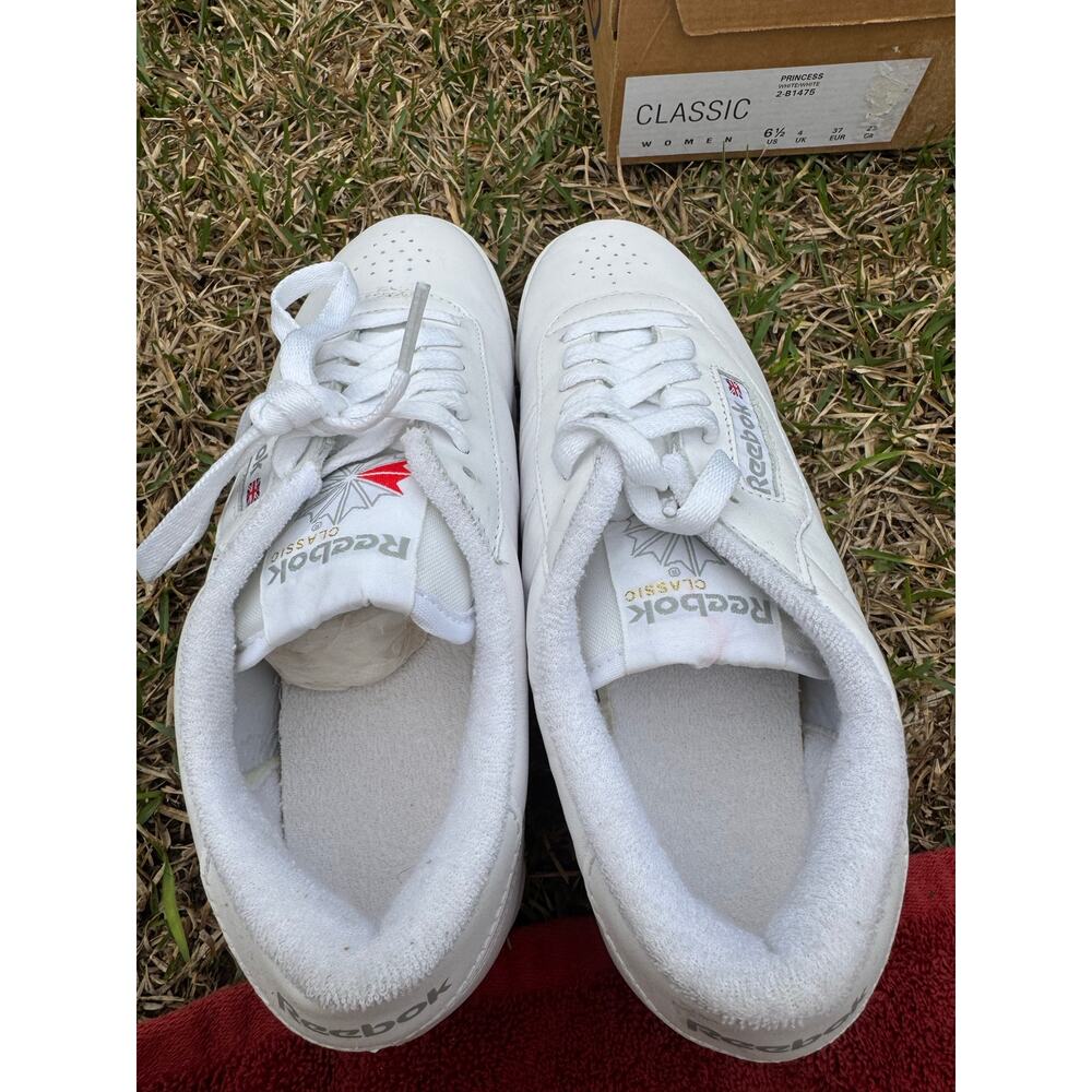 Reebok Classic Princess White 2-B1475 Size 6.5 NIB - Picture 3 of 5